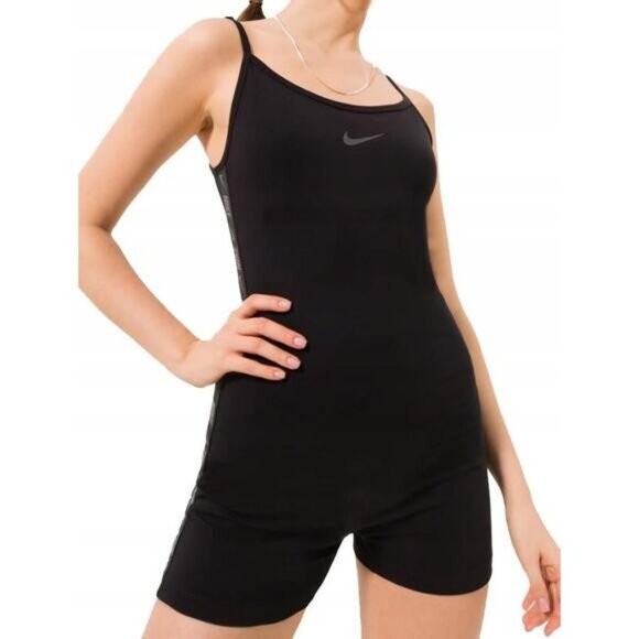 Nike Repeat Tape Unitard in Black Women's Size Medium - Picture 3 of 8